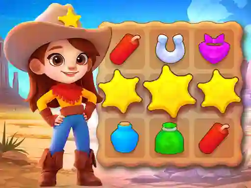 Wild West Match — free online game