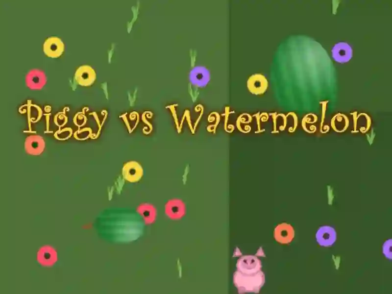 Piggy vs Watermelon — free online game