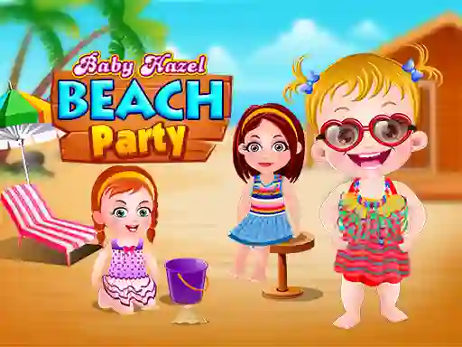 Baby Hazel Beach Party — bezmaksas tiešsaistes spēle