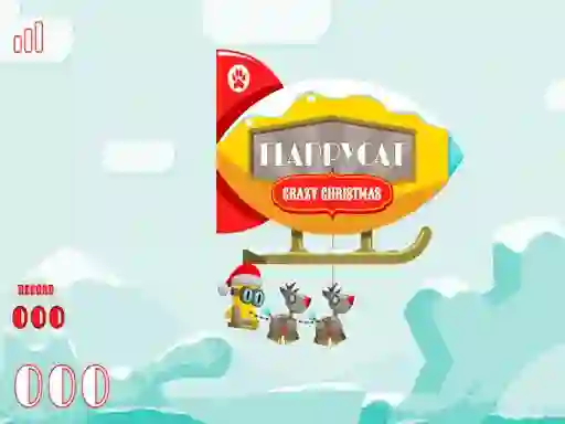 FlappyCat Crazy Christmas — free online game