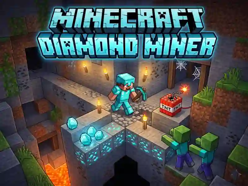 Minecraft Diamond Miner — free online game