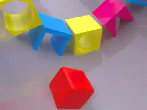 Colorful Shape Tunnel — free online game