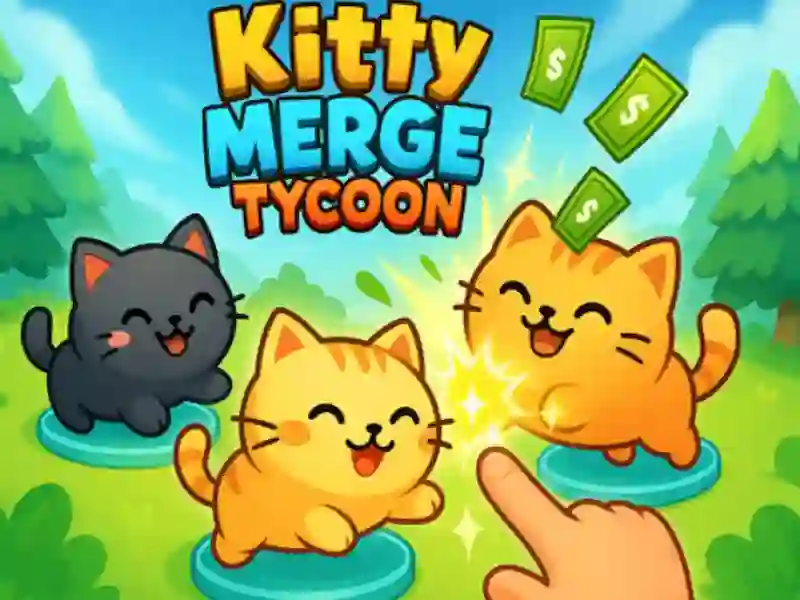 Kitty Merge Tycoon — free online game