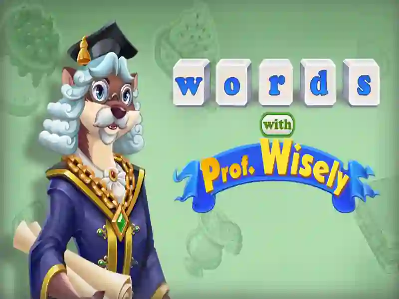 שפּיל Words with Prof. Wisely אָנליין