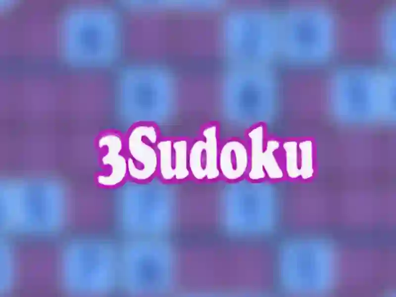 3 Sudoku — free online game