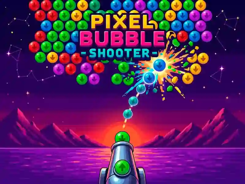 Pixel Bubble Shooter — free online game