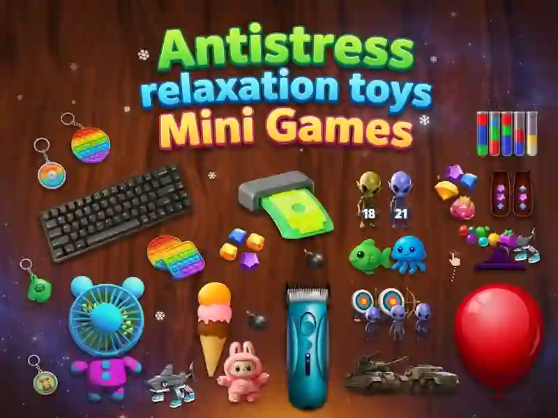Antistress relaxation toys Mini Games — free online game