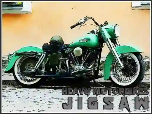 Heavy Motorbikes Jigsaw — free online game