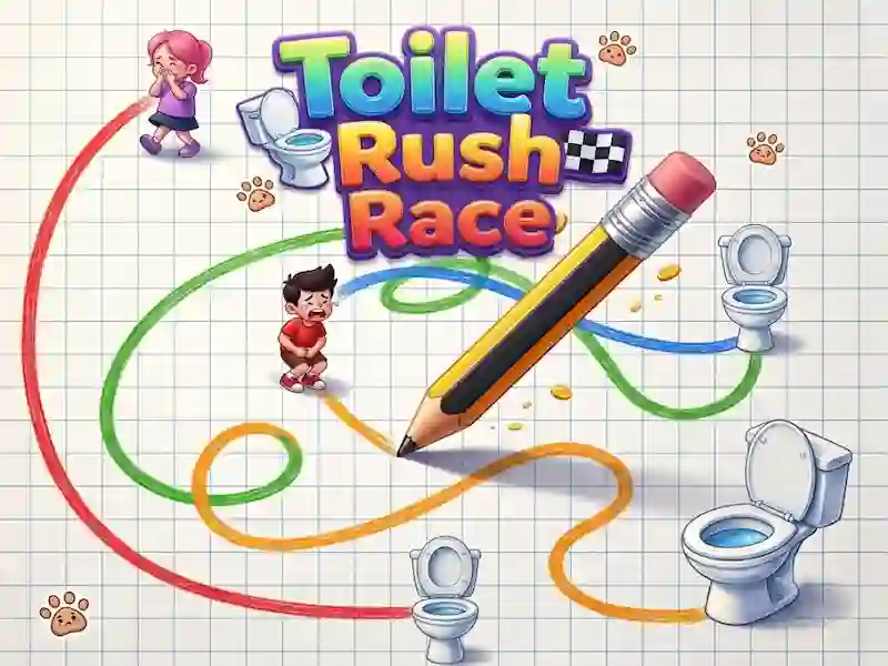 Toilet Rush Race — free online game