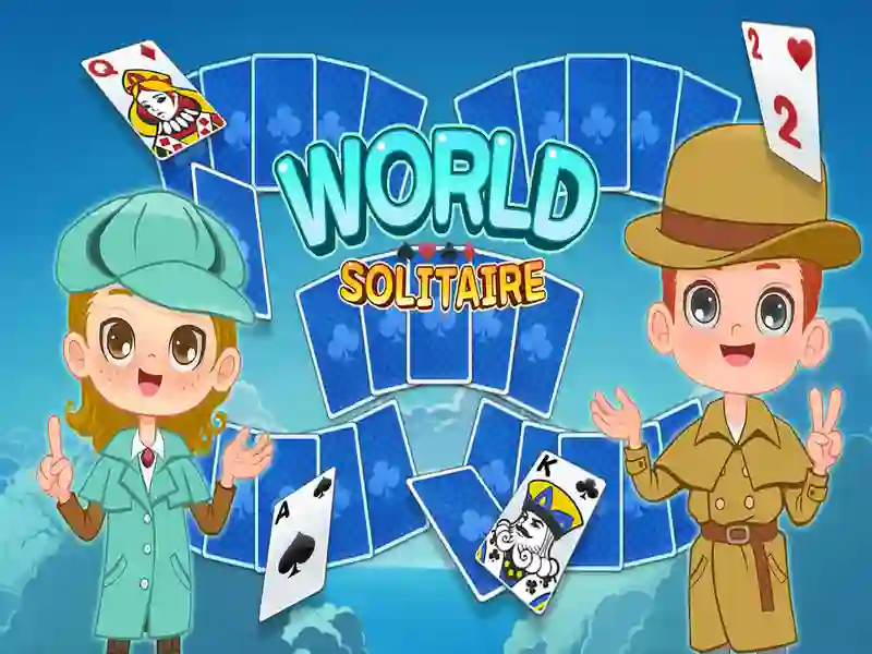 World Solitaire Tripeaks — free online game