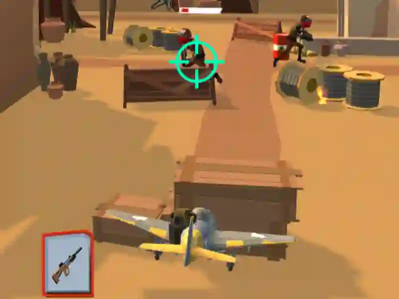 Bombardino Crocodilo Brainrot Gunner — free online game