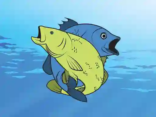 Friendly Fish Coloring — free online game