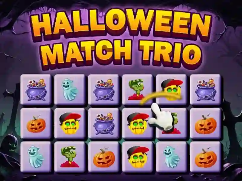 Halloween Match Trio — free online game