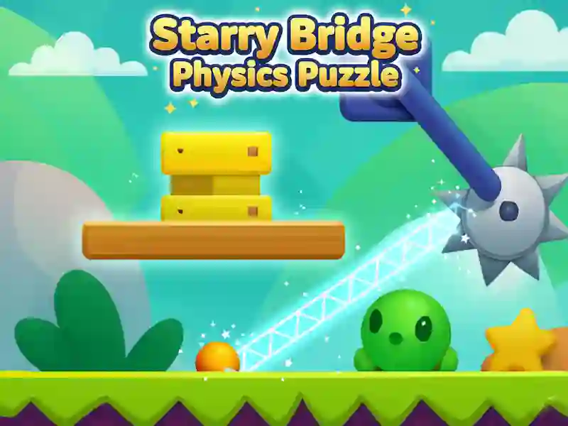 Starry Bridge Physics Puzzle — free online game