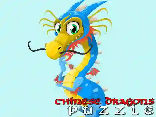 Chinese Dragons Puzzle — free online game