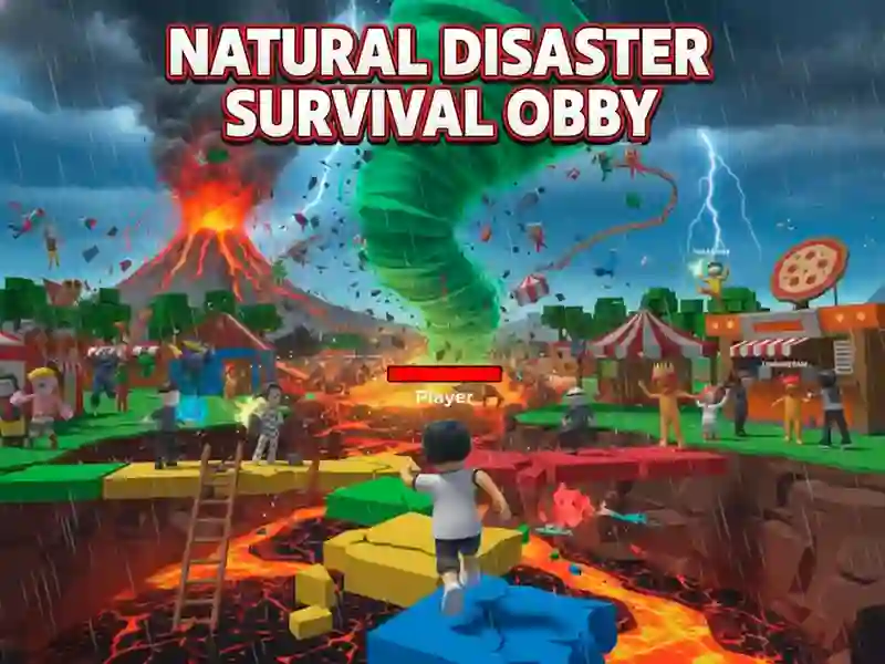 Natural Disaster Survival Obby — free online game