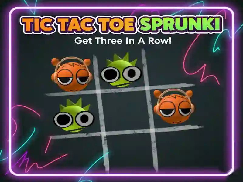 Tic Tac Toe Sprunki — free online game