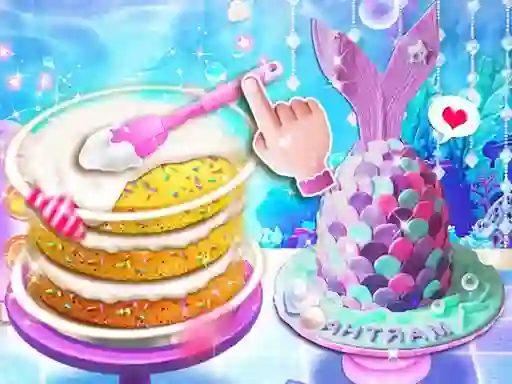 Unicorn Chef Design Cake — free online game