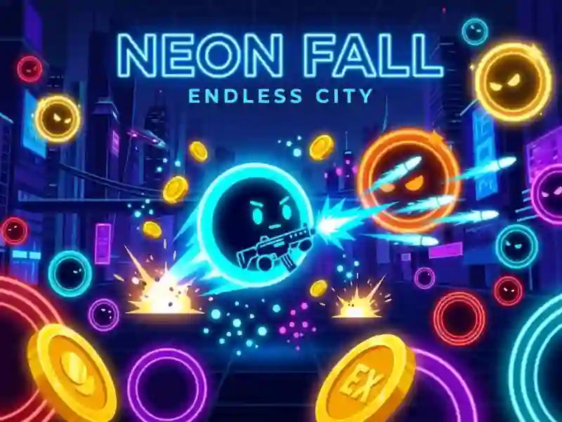 Spel Neon Fall Endless City online