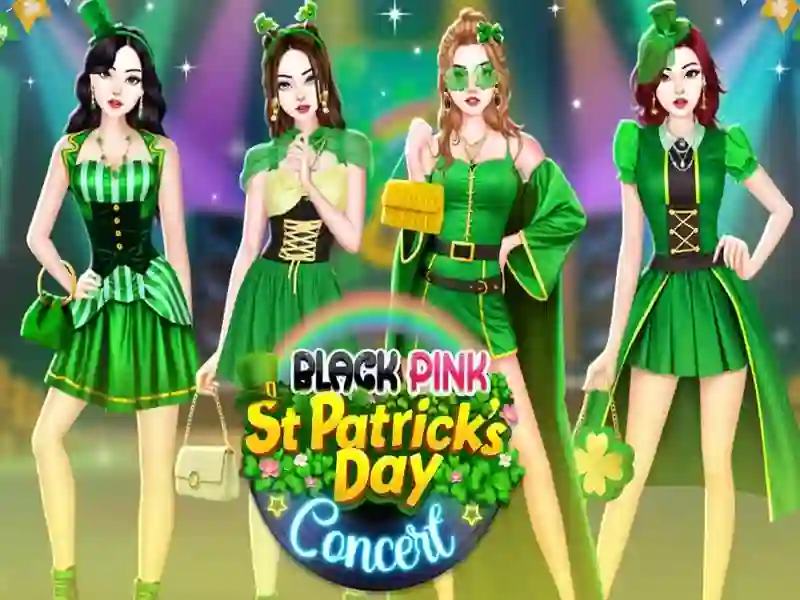 Black Pink St.Patricks day Concert — free online game