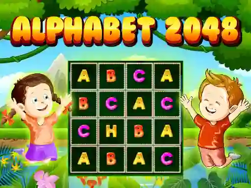 Juego Alphabet 2048 en línea