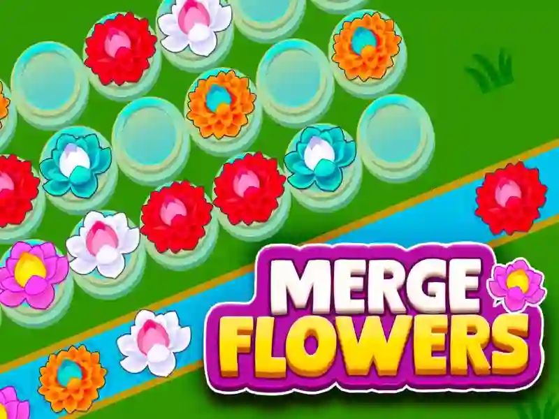 Merge Flowers — free online game