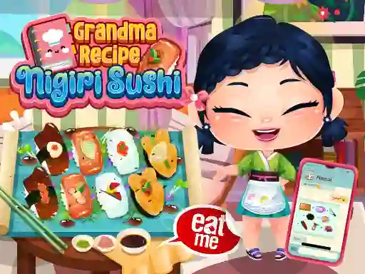 Spel Grandma Recipe Nigiri Sushi online