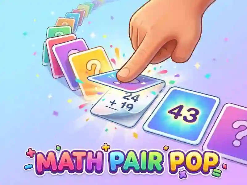 Math Pair Pop — free online game