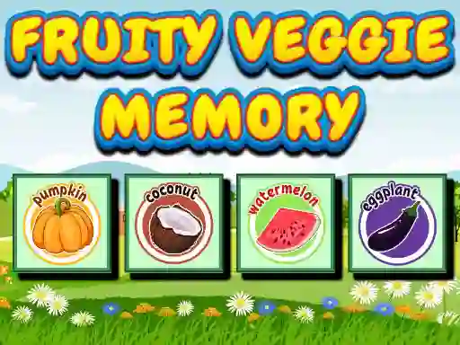 Fruity Veggie Memory — free online game