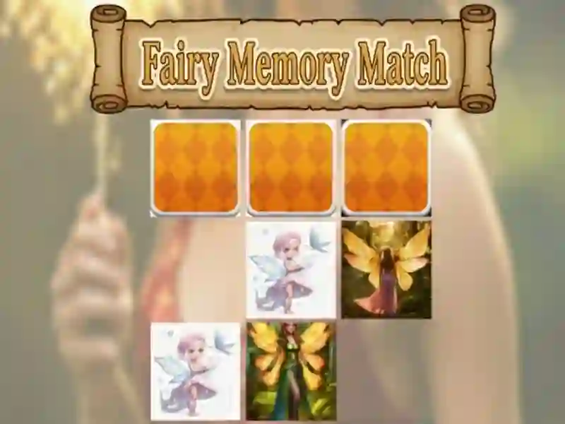 Fairy Memory Match — free online game