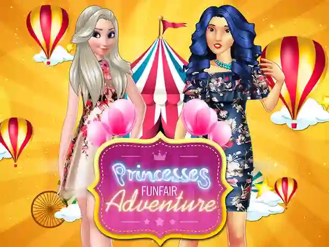 Permainan Princesses Funfair Adventure secara online