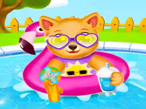 Newborn Puppy Baby Shower — free online game
