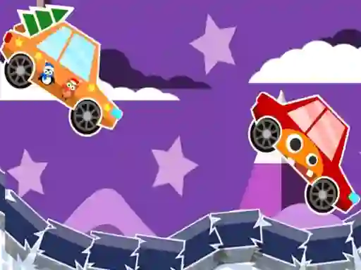 Winter Racing 2D — free online game