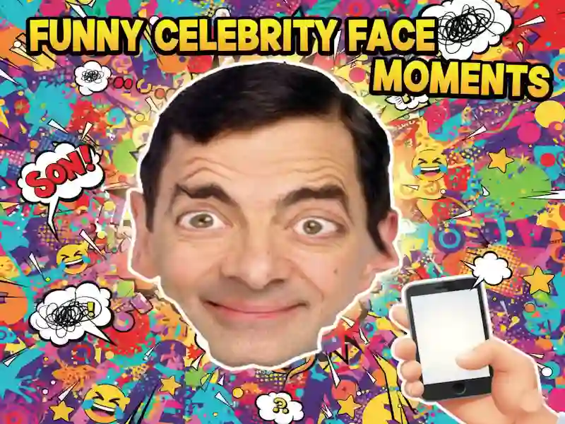 Гаме Funny Celebrity Face Moments онлајн