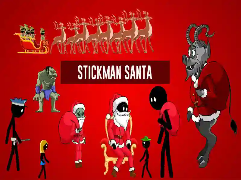Stickman Santa — free online game