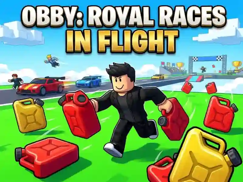 Obby: Royal Races in Flight — free online game