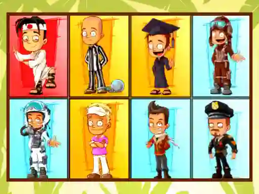 Comic Board Puzzles — free online game