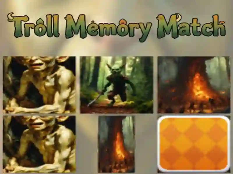 Troll Memory Match — free online game