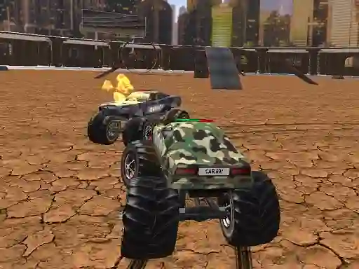 Demolition Monster Truck Army — free online game