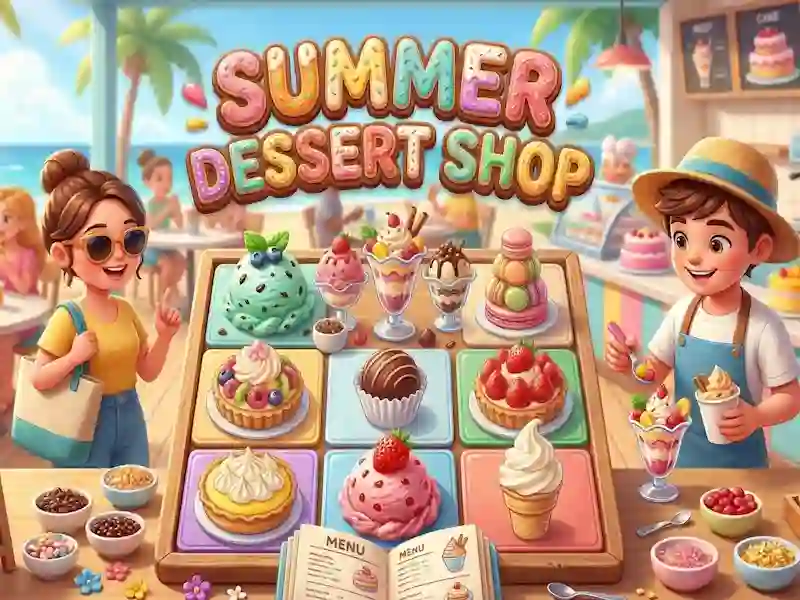 Summer Dessert shop — bezmaksas tiešsaistes spēle