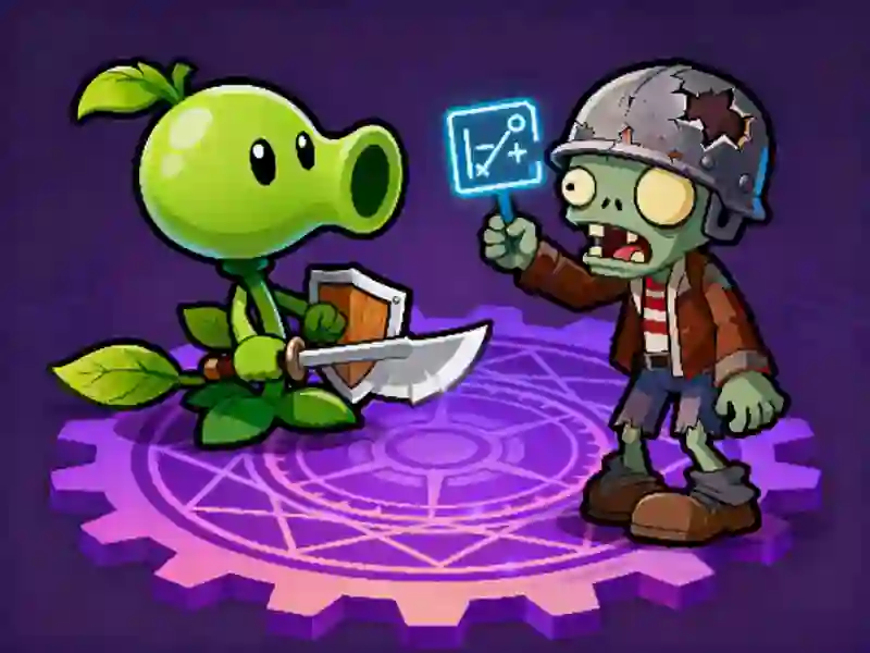 Plant Merge: Zombie War — free online game