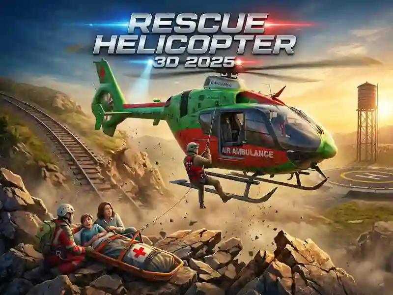 Rescue Helicopter 3d 2025 — безплатна онлайн игра