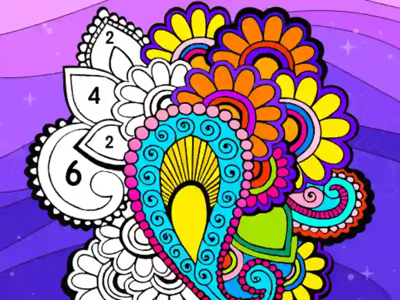 Color Fan Color By Number — free online game