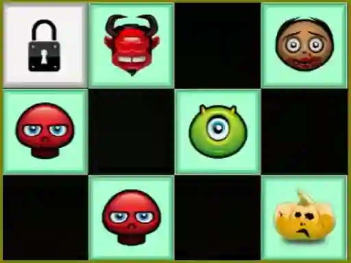Гульня Halloween Matching Puzzles онлайн