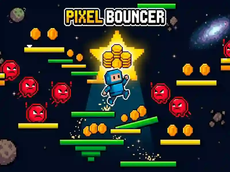 Pixel Bouncer — free online game