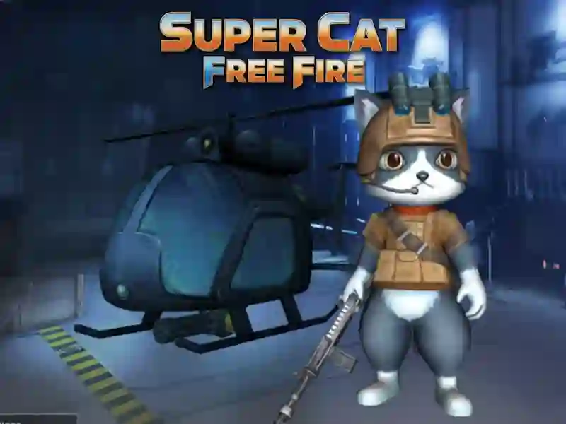 Super Cat Free Fire — free online game