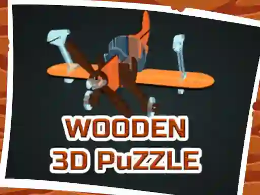 Wooden 3D Puzzle — free online game