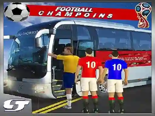 Football Players Bus Transport — لعبة مجانية اون لاين