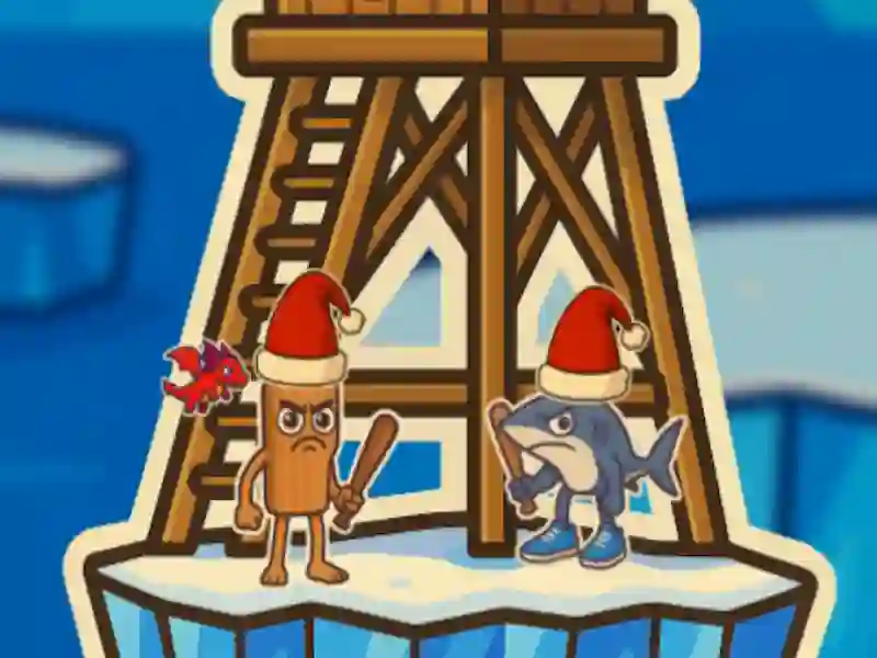 Tung Tung Sahur Snow Arena — free online game