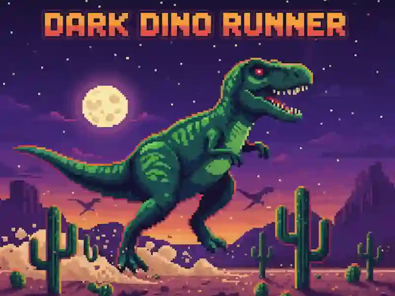 Dark Dino Runner — free online game